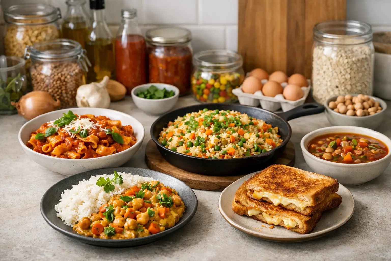 12 Easy Pantry Staple Recipes to Make Tonight