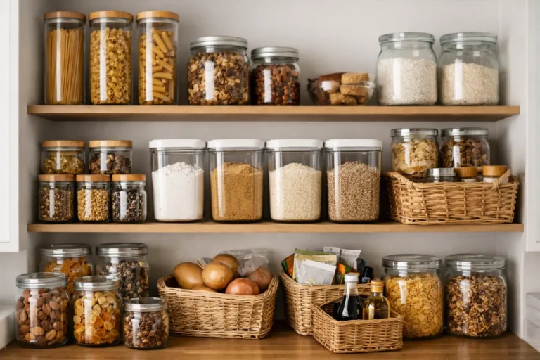 How to Organize Pantry Staples That Stay Tidy