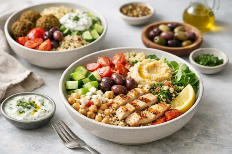 Easy Mediterranean Lunch Bowls for Busy Days
