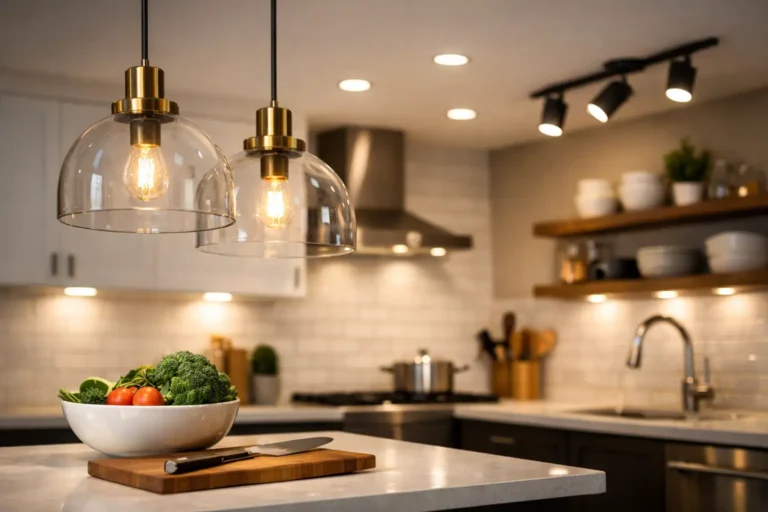 Indoor Lighting for Kitchens That Works Hard