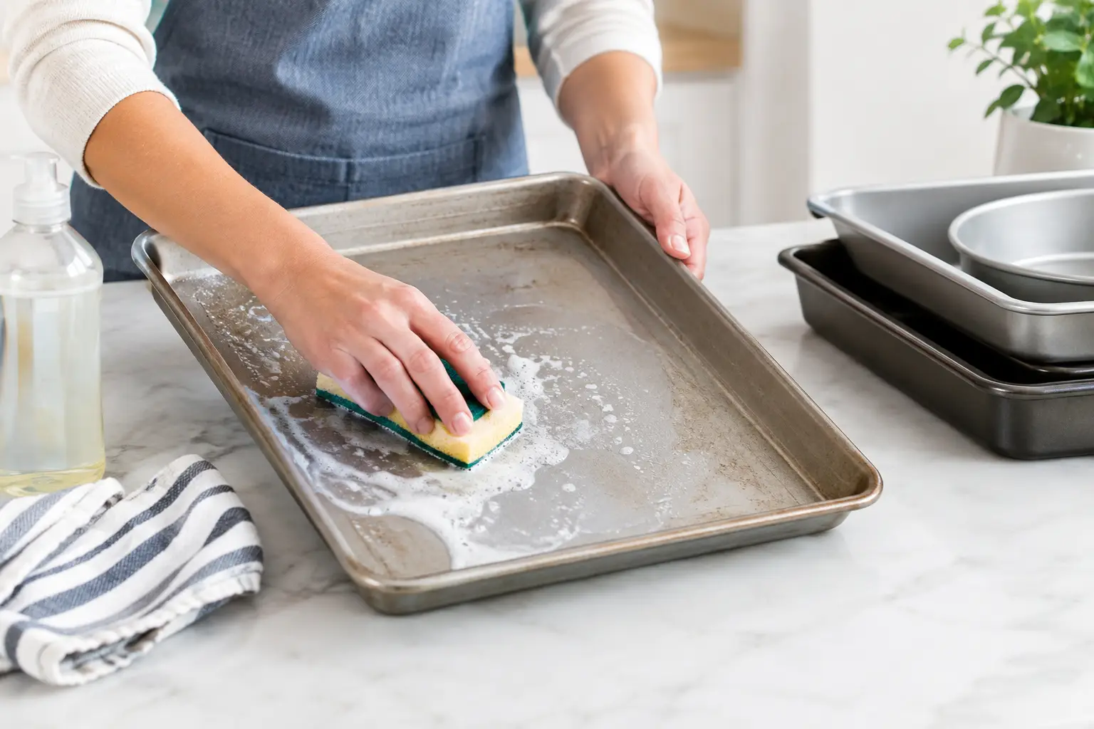 How to Clean Bakeware Pans Without Ruining Them