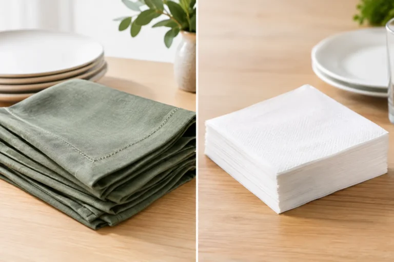 Cloth Napkins vs Paper Napkins: Which Fits?